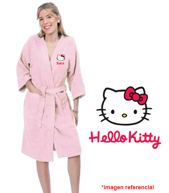 Batas de baño Hello Kitty para mujer